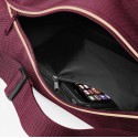 Grand sac rétro avec poches zippées et bandoulière ajustable