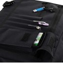 Sac porte-documents avec bandoulière matelassée réglable, 11 litres