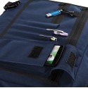 Sac porte-documents avec bandoulière matelassée réglable, 11 litres