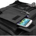 Sacoche tendance pour ordinateur portable, multi-poches, 11 litres