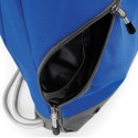 Sac de sport en polyester avec plusieurs compartiments, cordon épais