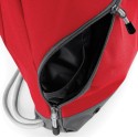 Sac de sport en polyester avec plusieurs compartiments, cordon épais
