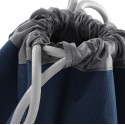 Sac de sport en polyester avec plusieurs compartiments, cordon épais