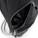 Sac de sport en polyester avec plusieurs compartiments, cordon épais