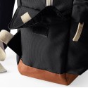 Sac à dos style rétro, plusieurs poches à l'avant, 18 litres