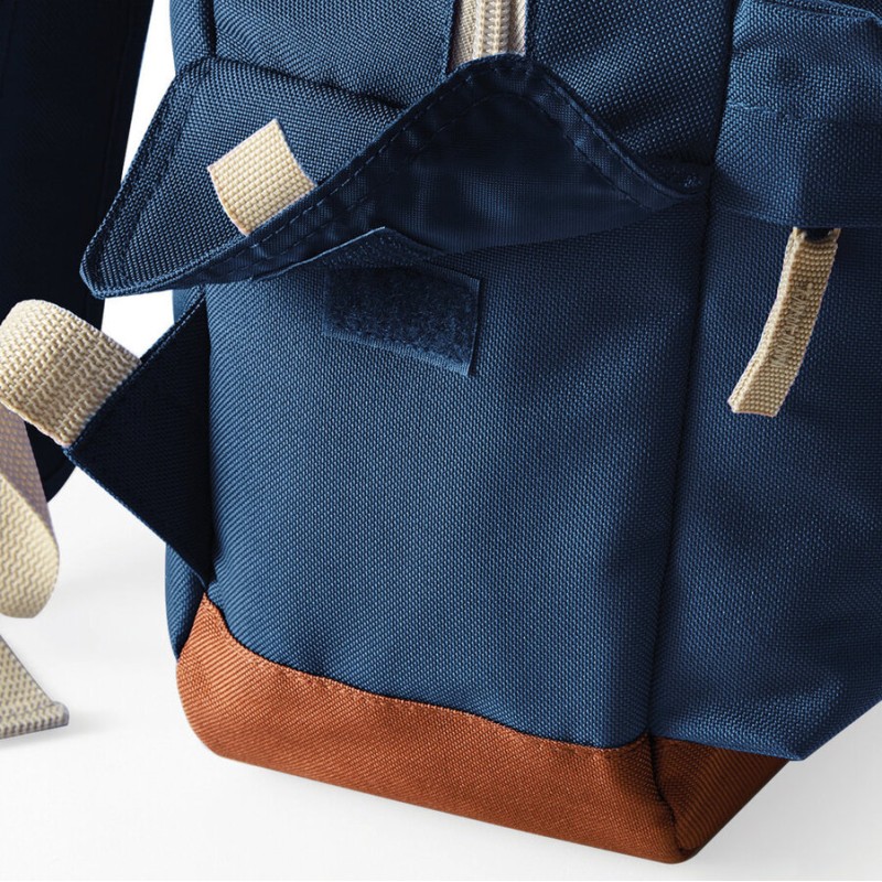 Sac à dos style rétro, plusieurs poches à l'avant, 18 litres