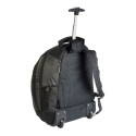 Sac à dos à roulettes haute résistance, dos matelassé, 35 litres