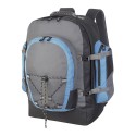 Sac à dos de voyage renforcé, multi-poches, 45 litres