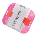 Brassard PVC avec ouverture pour étiquette, cordon de serrage