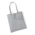 Tote bag, sac shopping coton gris