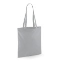 Tote bag, sac shopping coton gris vierge à personnaliser