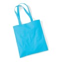 Tote bag, sac shopping coton bleu surf vierge à personnaliser