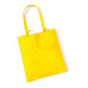 Tote bag, sac shopping coton jaune