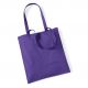 Tote bag, sac shopping coton violet