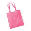 Tote bag, sac shopping coton rose vierge à personnaliser