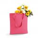 Tote bag, sac shopping coton rose dubarry vierge, 140 g/m²