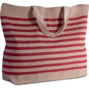 Très grand sac fourre-tout en juco, anses courtes, 280 g/m²