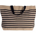 Très grand sac fourre-tout en juco, anses courtes, 280 g/m²