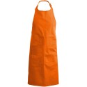 Tablier réglable long avec grande poche avant, 190 g/m²