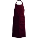 Tablier réglable long avec grande poche avant, 190 g/m²