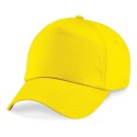 Casquette originale 5 panneaux en coton, réglable