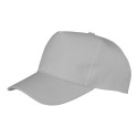 Casquette 5 panels pas cher, fermeture velcro en polycoton