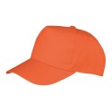 Casquette 5 panels pas cher, fermeture velcro en polycoton