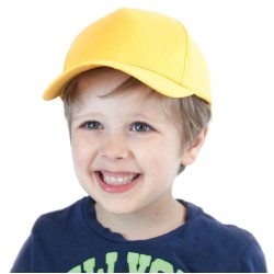 Casquette enfant pas cher 5 panneaux, 100% coton