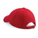 Casquette profil bas en coton drill, visière courte