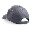 Casquette bicolore 5 panneaux en coton drill