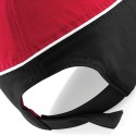 Casquette bicolore 5 panneaux en coton brossé