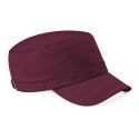 Casquette armée coton lourd lavé, design militaire