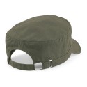 Casquette armée coton lourd lavé, design militaire