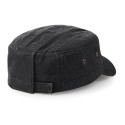 Casquette armée vintage en coton lourd délavé
