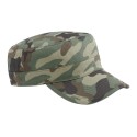 Casquette militaire camouflage en coton sergé pas cher