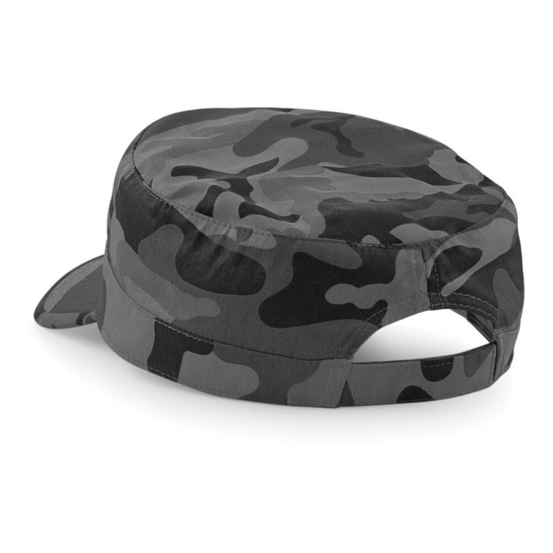 Casquette cubaine camouflage en coton sergé pas cher