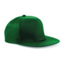 Casquette style rappeur 5 panneaux en coton brossé