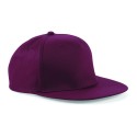 Casquette style rappeur 5 panneaux en coton brossé