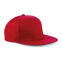 Casquette style rappeur 5 panneaux en coton brossé