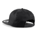 Casquette style rappeur 5 panneaux en coton brossé