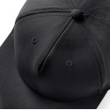 Casquette style rappeur 5 panneaux en coton brossé