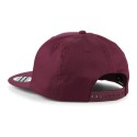 Casquette style rappeur 5 panneaux en coton brossé