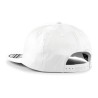 Casquette style rappeur 5 panneaux en coton brossé