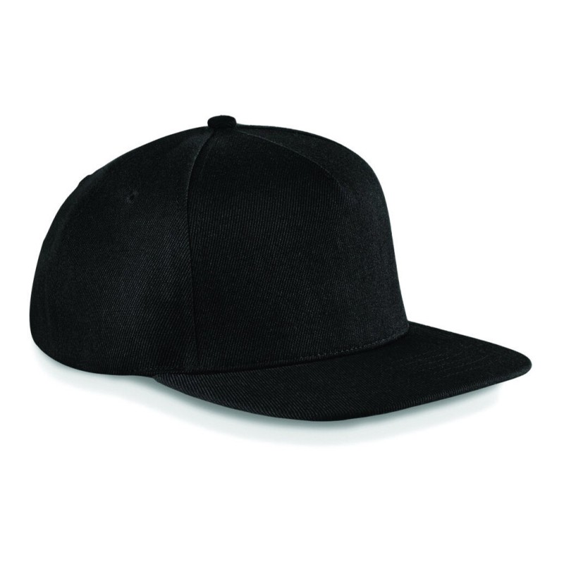 Casquette style rappeur avec visière contrastée