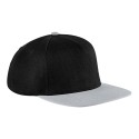 Casquette style rappeur avec visière contrastée