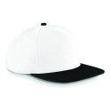 Casquette style rappeur avec visière contrastée