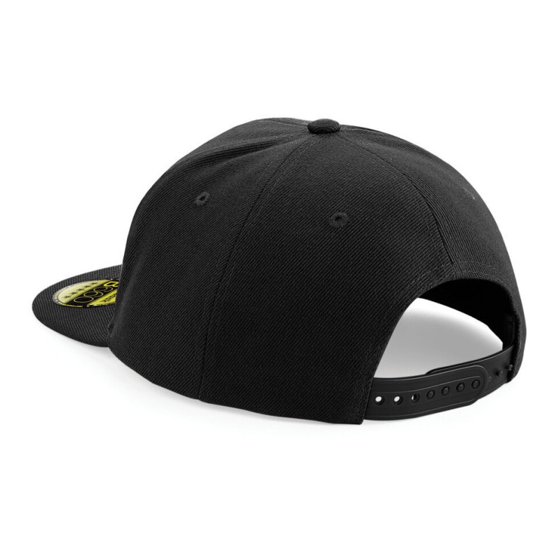 Casquette style rappeur avec visière contrastée