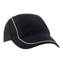 Casquette panneau filet ventilé et bandes réfléchissantes