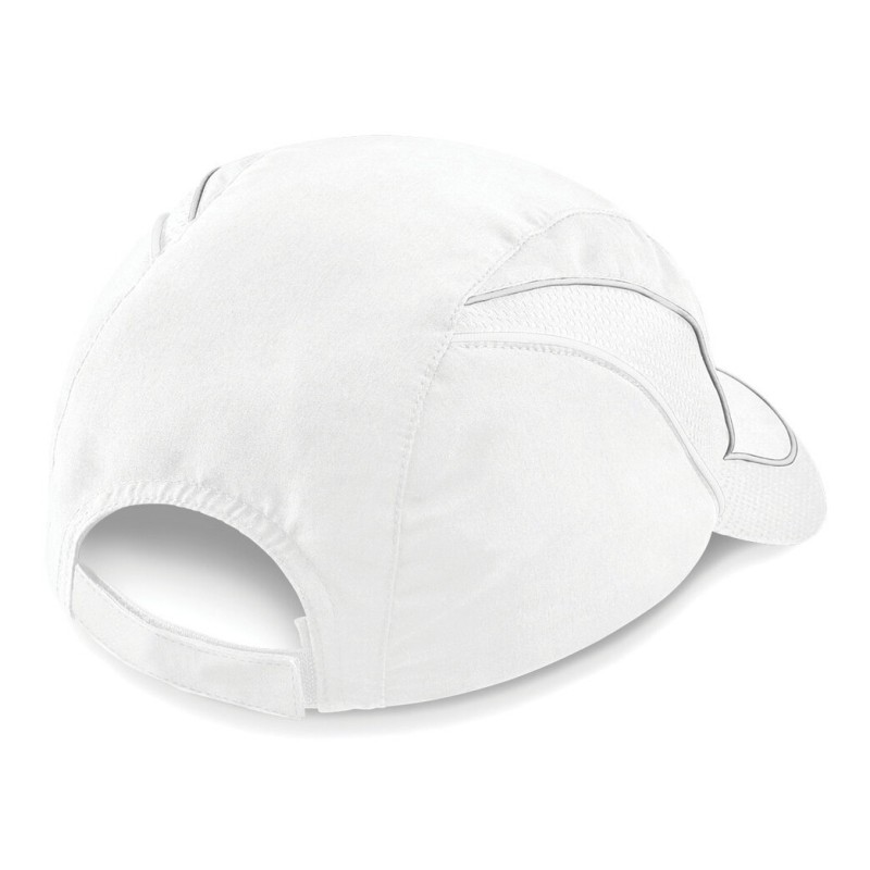 Casquette panneau filet ventilé et bandes réfléchissantes