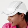 Casquette panneau filet ventilé et bandes réfléchissantes